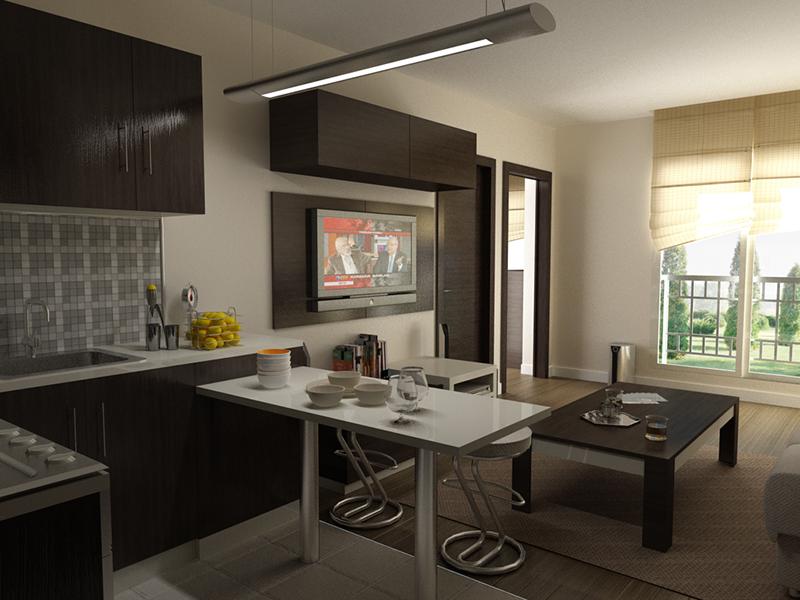 Studio Daire İç Mekan, Bornova, İZMİR